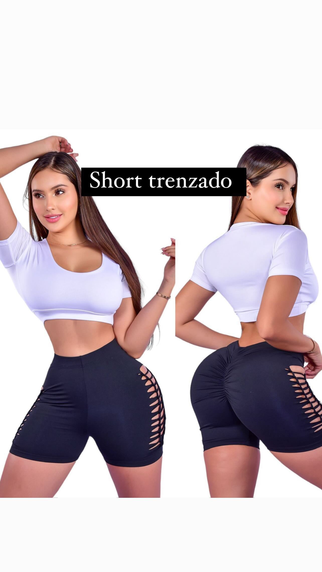 Short trenzado